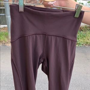 Plum Lulu Lemon Leggings